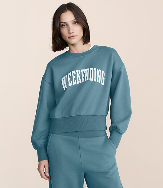 Lou & Grey Weekending Elite Fleece Sweatshirt