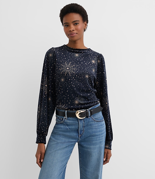Starry Velour Sweatshirt