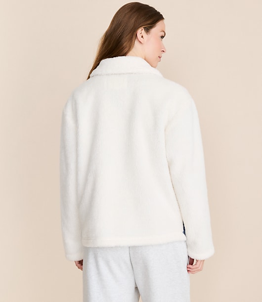 Lou & Grey Sherpa Denim Jacket