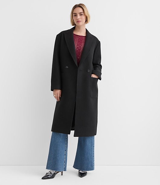 Petite Patch Pocket Coat