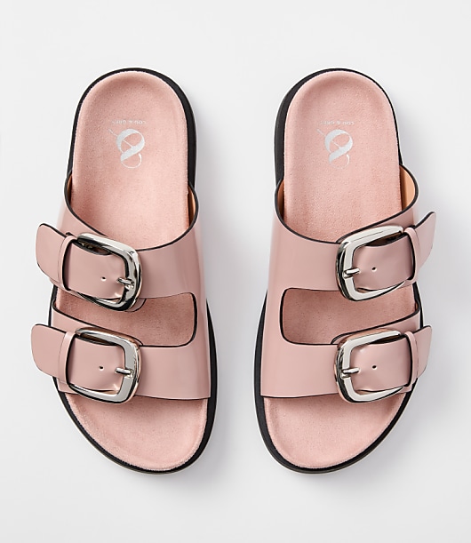 Lou & Grey Double Strap Molded Sandals