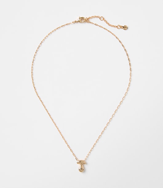Loft Bubble Letter Initial Necklace
