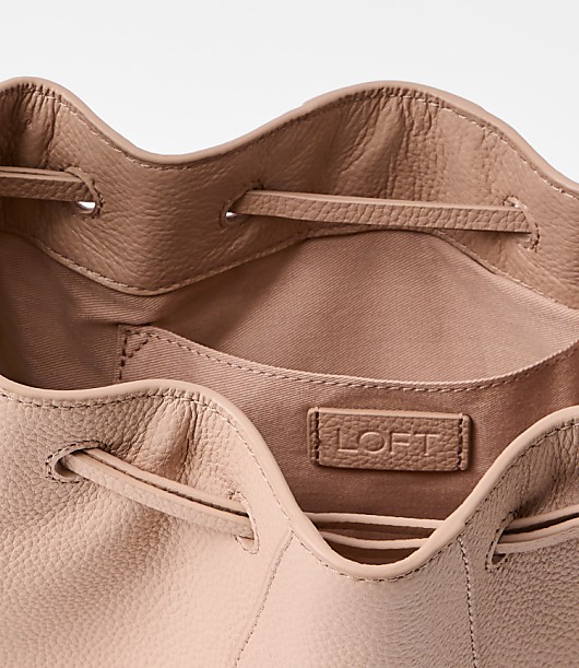 Pebbled Leather Crossbody Bag