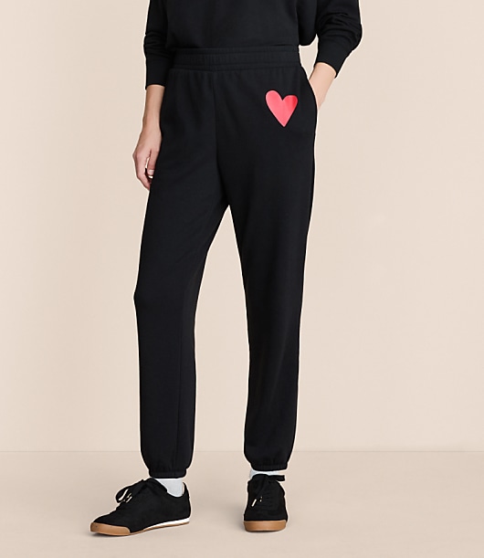 Petite Lou & Grey Heart Cozy Cotton Joggers