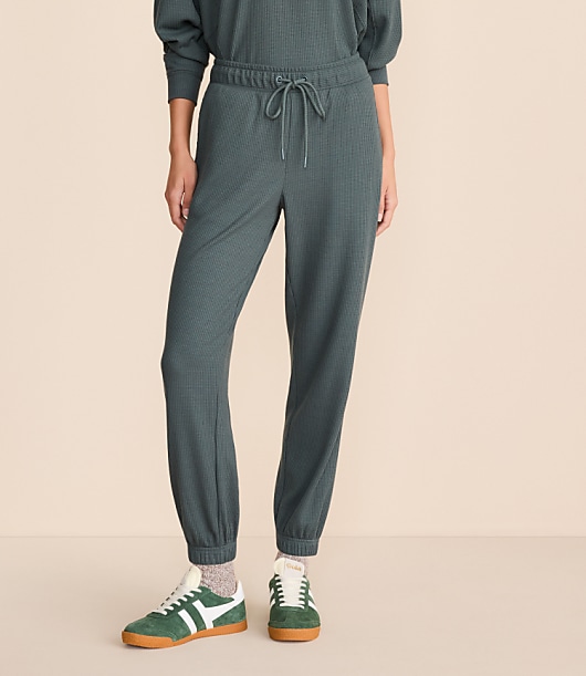 Lou & Grey Upstate Waffle Joggers