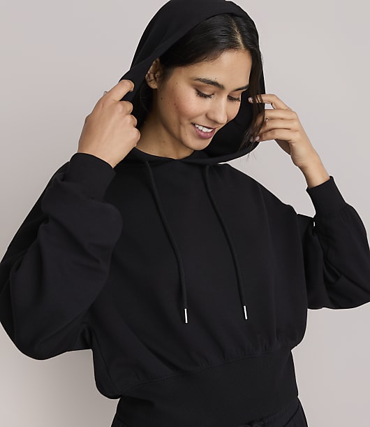 Lou & Grey Scubasoft Cropped Hoodie