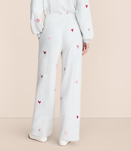 Petite Lou & Grey Heart Cozy Cotton Wide Leg Pants