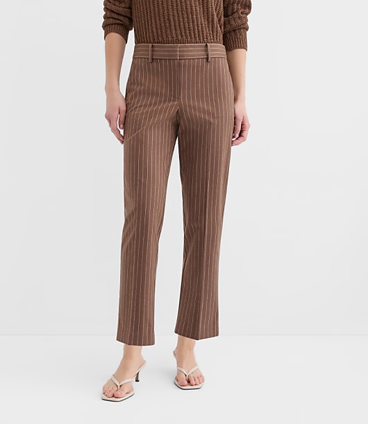 Riviera Slim Pants in Pinstripe