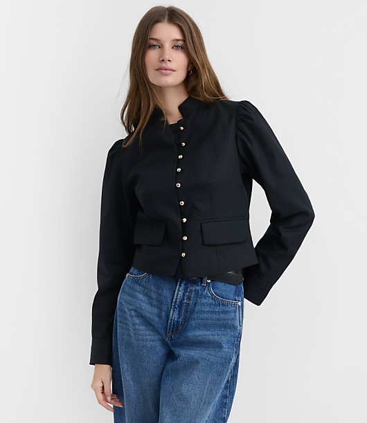 Petite Puff Sleeve Jacket