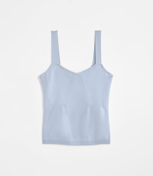 Petite LOFT Versa Bustier Sweater Cami