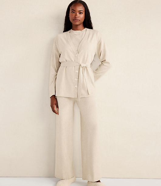 Haven Well Within Relaxed Jersey Wide Leg Pants