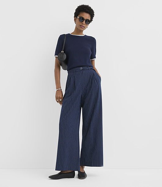 Petite Double Layer Sweater Tee