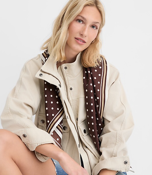 Twill Modern Cargo Jacket