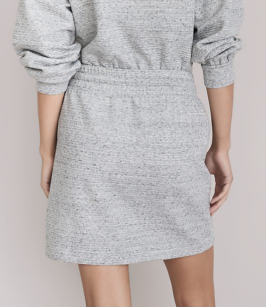 Lou & Grey Flecked Ottoman Mini Pocket Skirt