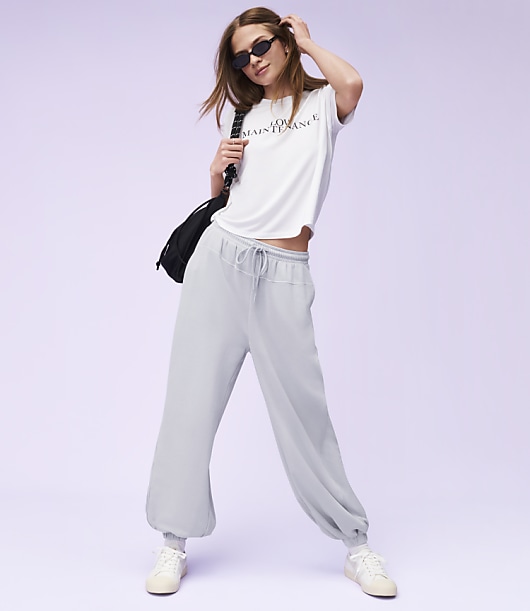 Lou & Grey Garment Dyed Terrysoft Balloon Pants