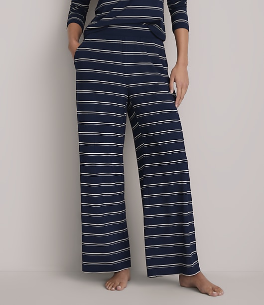 Lou & Grey Striped Essential Modal Pajama Pants
