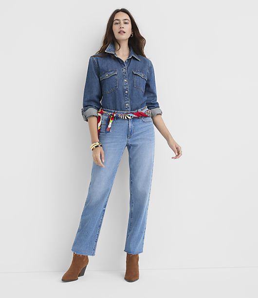 Denim Pocket Shirt Classic Dark Indigo Wash