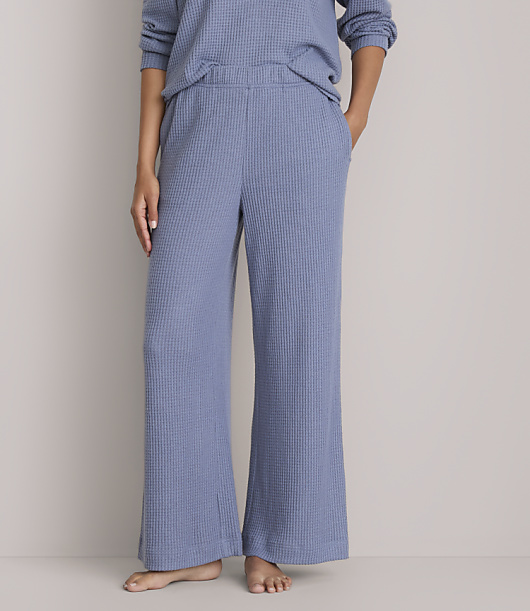 Lou & Grey Brushed Waffle Pajama Pants
