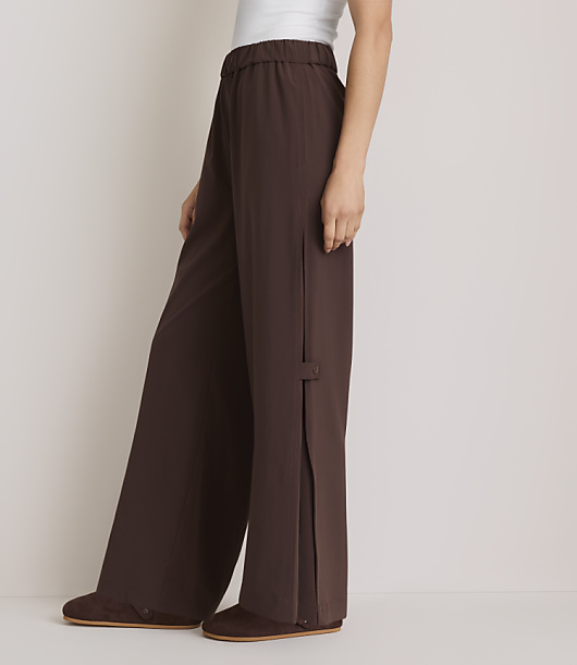 Petite Lou & Grey Adjustable Wanderweave Wide Leg Pants