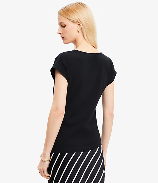 Shirred Tee