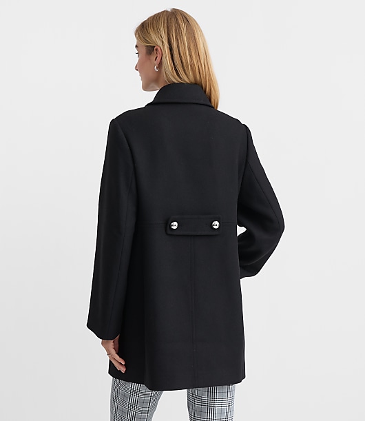 Modern Double Breasted Coat