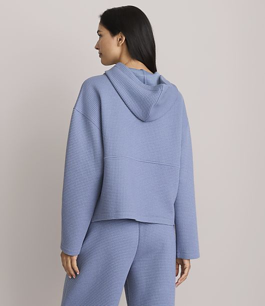 Lou & Grey Wafflestitch Snap Hoodie