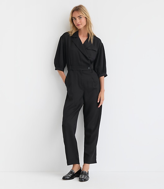 Lapel Jumpsuit