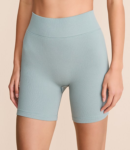 Lou & Grey Seamless Bike Shorts - Teal Wave