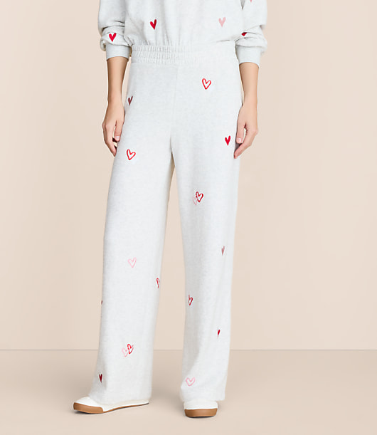 Lou & Grey Heart Cozy Cotton Wide Leg Pants