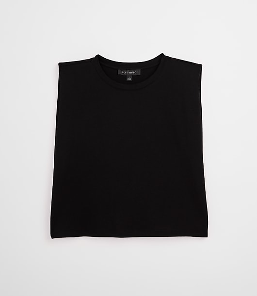 LOFT Versa Cap Sleeve Jersey Top