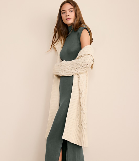 Petite Lou & Grey Cozy Sweater Knit Column Dress