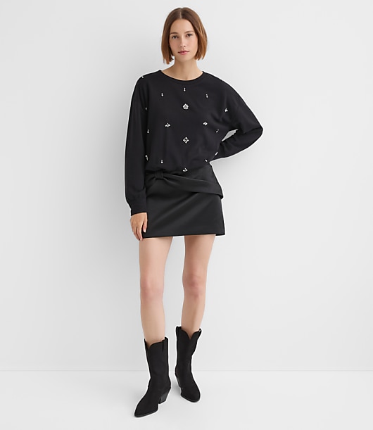 Crystal Bubble Sweatshirt