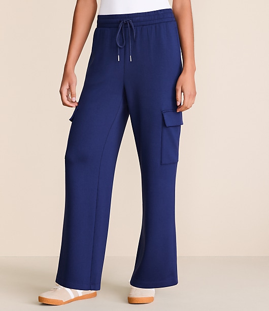 Lou & Grey Scubasoft Straight Leg Cargo Pants