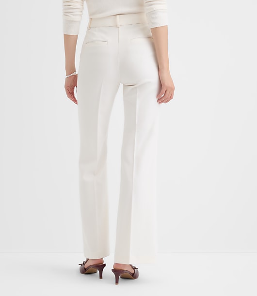 Petite Flare Pants in Twill
