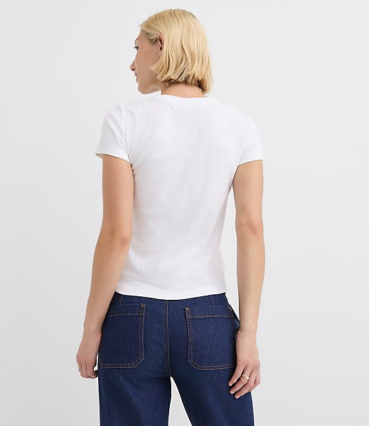 New York Love Ribbed Tee