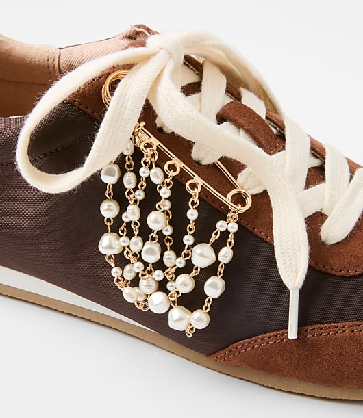 Pearlized Link Shoe Charm Set