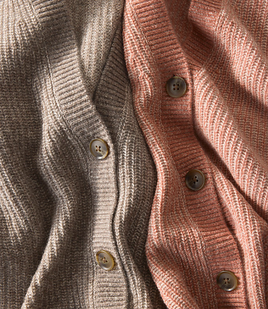 Haven Well Within Cashmere Shaker Stitch Cardigan
