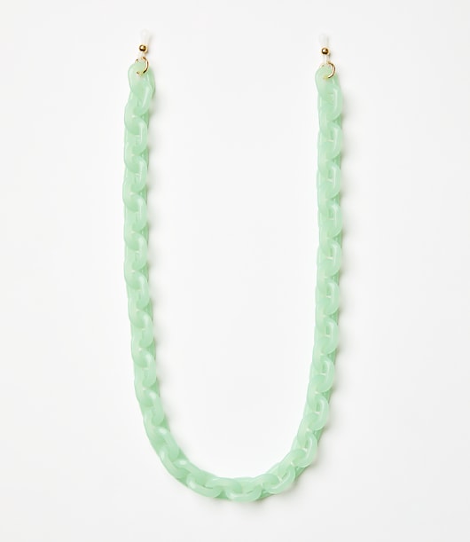 Resin Chain Link Eyeglass Chain
