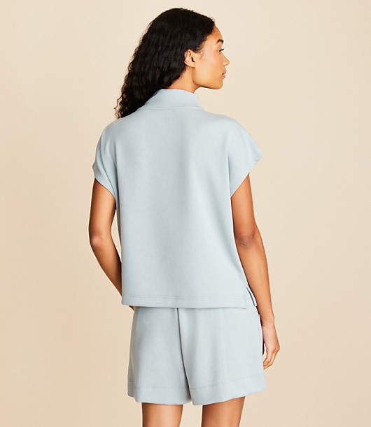 Lou & Grey Scubasoft Cowl Neck Tee