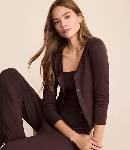 Lou & Grey Cozy Sweater Knit Cardigan