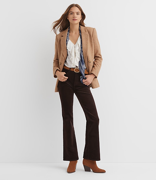 Herringbone Relaxed Blazer