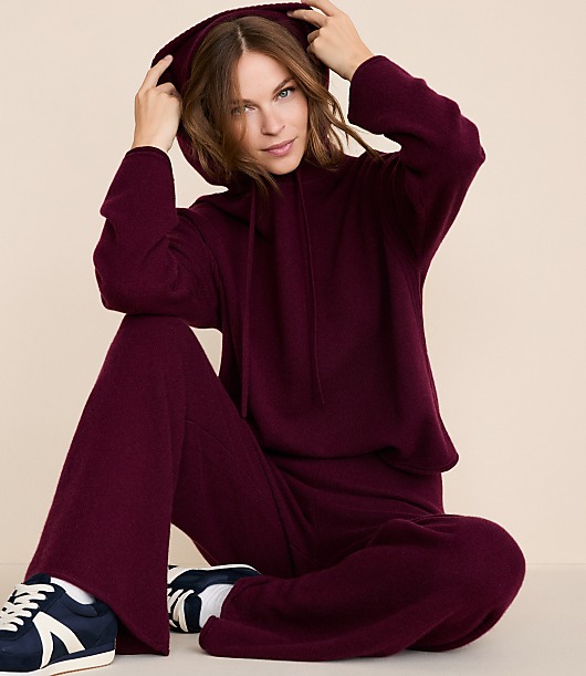 Lou & Grey Cashmere Hoodie