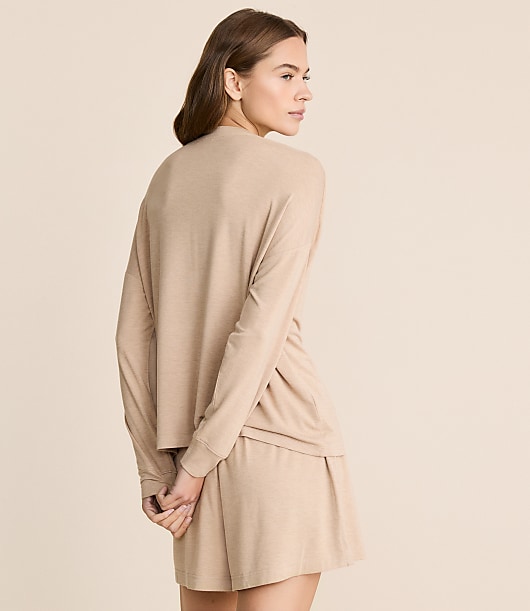 Lou & Grey Heathered Softened Modal Pajama Set