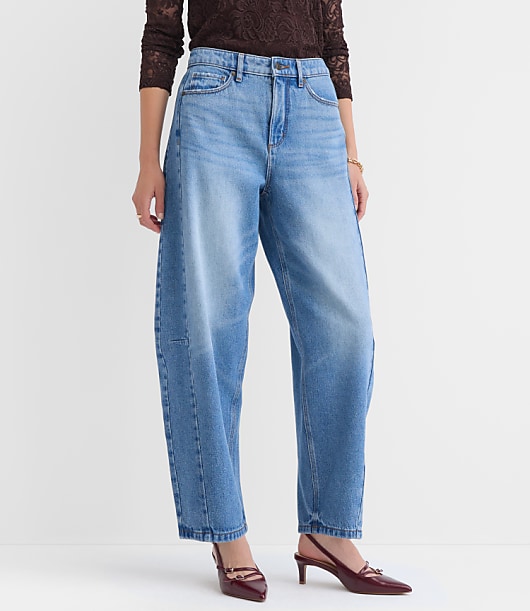 High Rise Horseshoe Jeans in Vintage Indigo