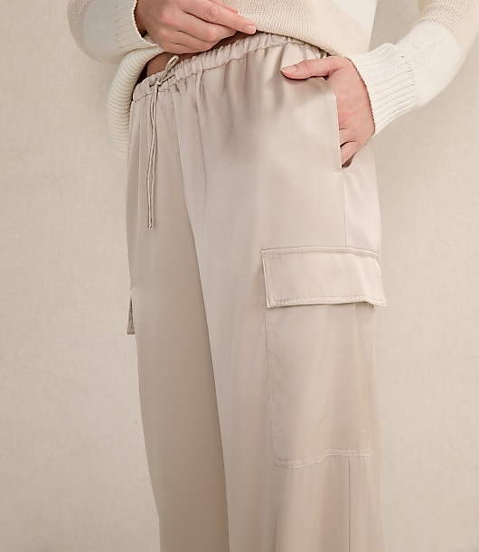Haven Well Within Washable Silk Cargo Pants