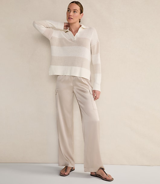 Haven Well Within Washable Silk Cargo Pants