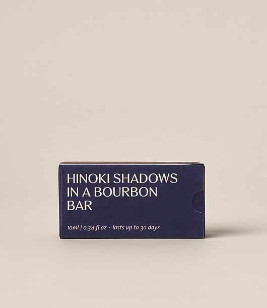 Below 60 Hinoki Shadows In A Bourbon Bar Fragrance Refill