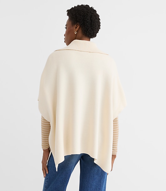 Knit Cape Jacket