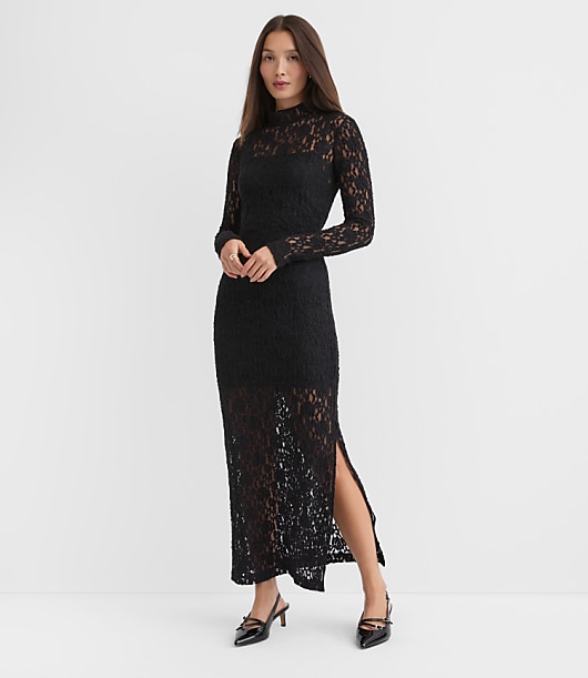 Lined Lace Dresses | Loft