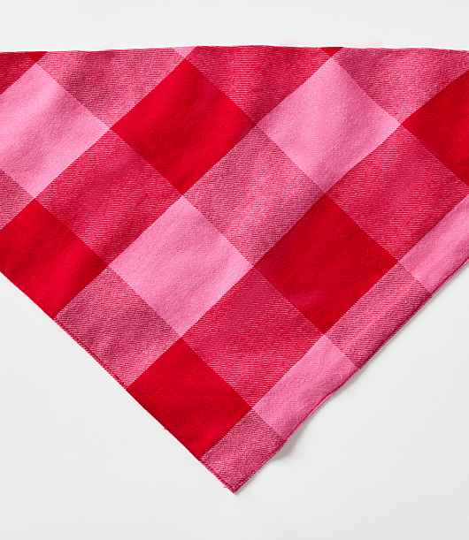 Buffalo Plaid Dog Bandana - Chateu Rose